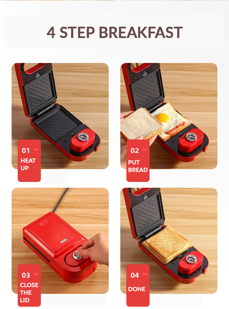 Airbot Mini Waffle Maker Donut & Sandwich Multi function Cooker Pot Non-Stick Bread Maker Electric Grill Oven WM101 Airbot Mini Waffle Maker Donut & Sandwich Multi function Cooker Pot Non-Stick Bread Maker Electric Grill Oven WM101